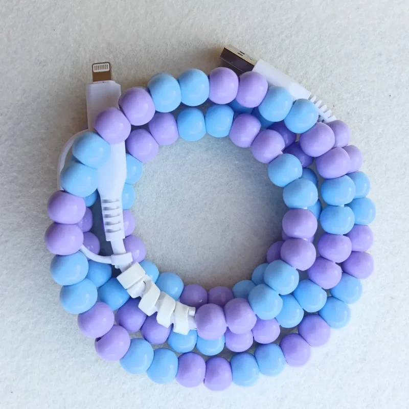 Cavo USB-C con Perle Colorate per iPhone e Android