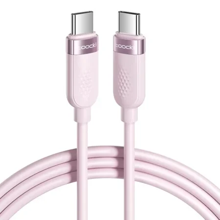 Cavo USB-c silicone rosa