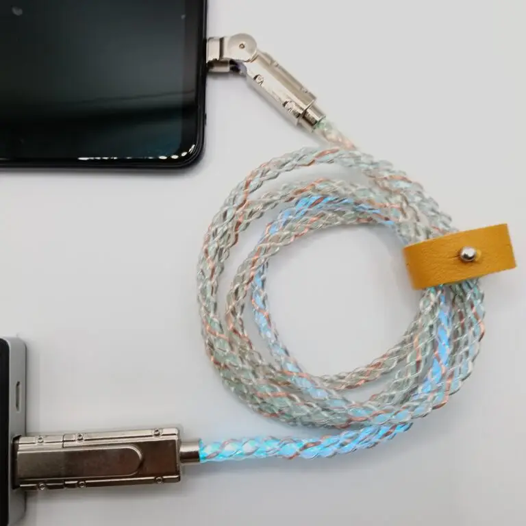 Cavo luminoso rotante usb